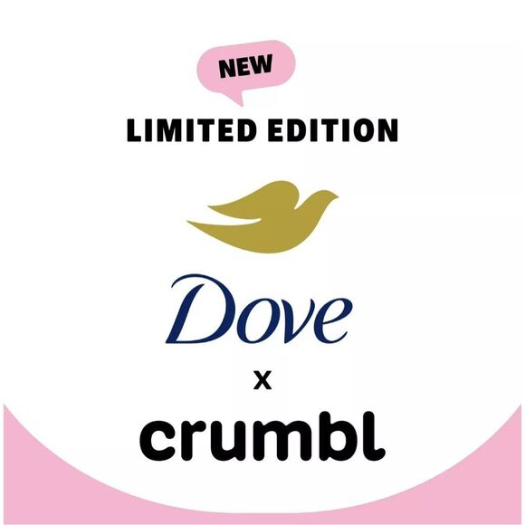 Dove x Crumbl Exfoliating Body Scrub - Confetti Cake - 15 oz - Picture 3 of 6